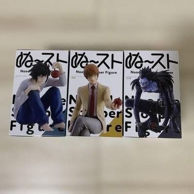 DEATH NOTE L Noodle Stopper Figure Furyu 3set free shipping JAPAN