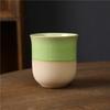 Retro Ceramic Cup Coarse Pottery Teacup Kung Fu Tea Set Small Cup Nordic Style Simple Ceramic Master Cup