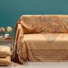 Furniture Fabric Sofa Cover Grandecor Double Geo Classic In Cotton Satin 270X270