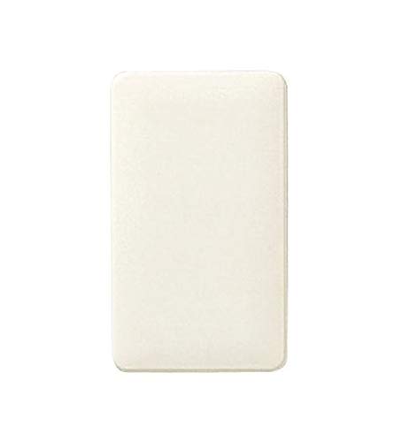 Panasonic Simple Fireproof Modern Cover Plate with Mounting Frame Milky White WN6791W