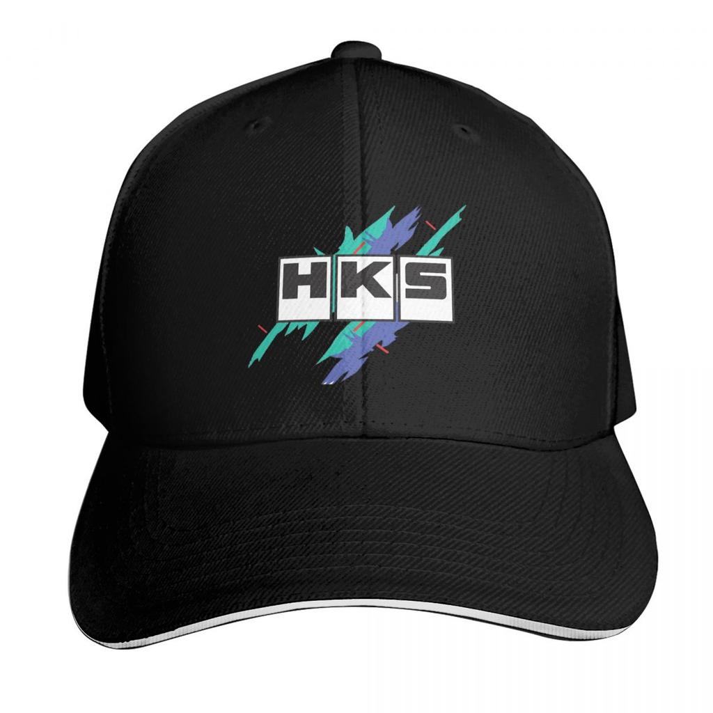 HKS Logo Car JDM Cap Fashion Casual Baseball Caps Adjustable Hat Hip Hop Summer Unisex Baseball Hats Polychromatic