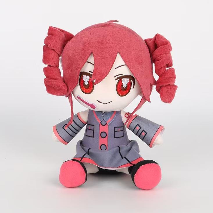 Virtual Singer Teto's Plush Toy, a Cute Cartoon Cotton Doll, and a Doujin Doll