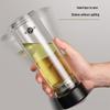 Shangqi Double Wall Glass Tea Infuser Bottle with Lid