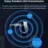 Car Bluetooth Audio Receiver Transmitter 2 in 1 AUX Jack Low Latency Wireless Audio Adapter For Car Stereo Speaker Headphone