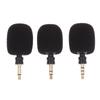 Bærbar Mini Mikrofon Mic 3.5Mm Aux Mono / Stereo / 4-polet Metall Kondensatormikrofon For Bærbar PC Smartphone