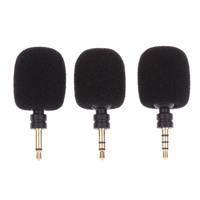 HOT! Portable Mini Microphone Mic 3.5MM Aux Mono / Stereo / 4 Pole Metal Capacitance Microphone For Laptop PC Smartphone
