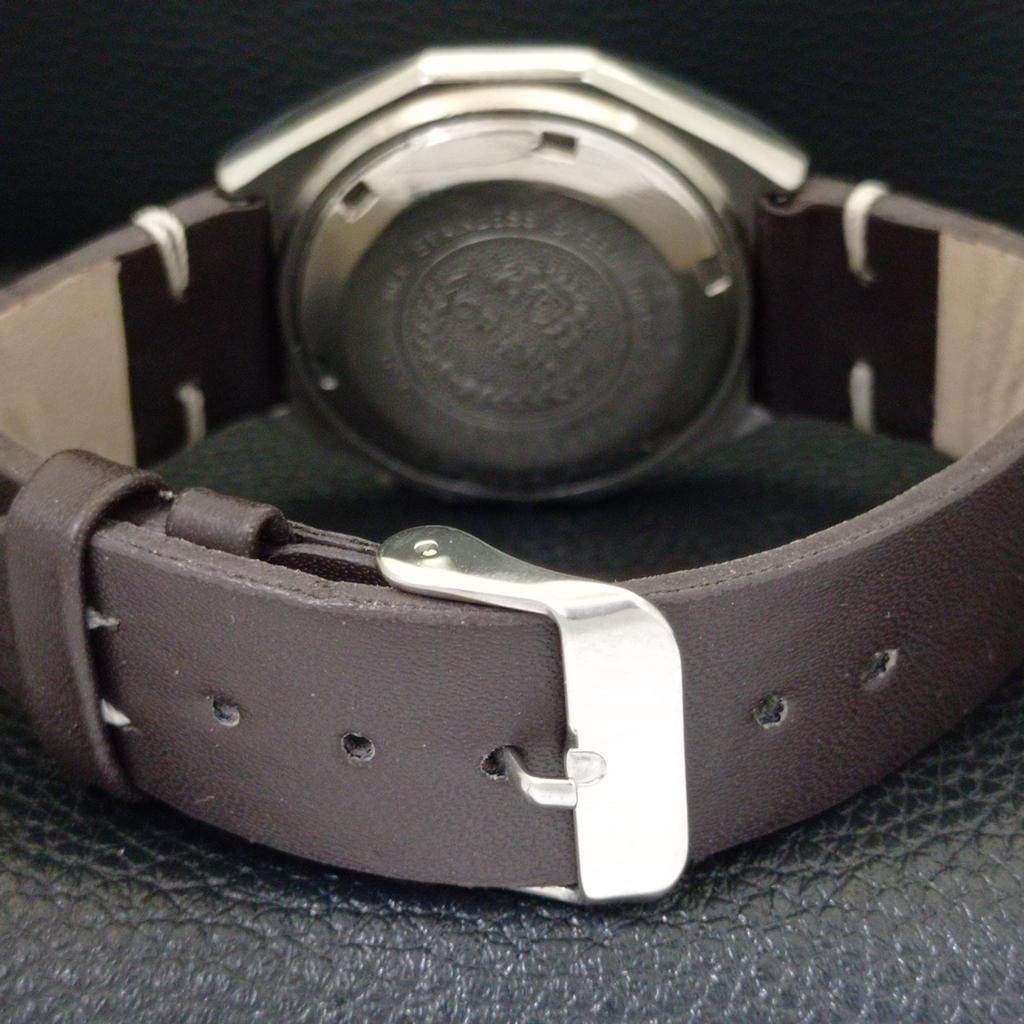 VINTAGE ORIENT AUTOMATIC 46941 JAPAN MENS WHITE COLOR DIAL WATCH A500741-5 R154-a500741