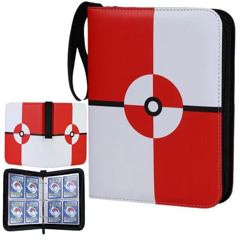 Pokémon Card Collection Book: 4-Grid & 9-Grid PU Game Album