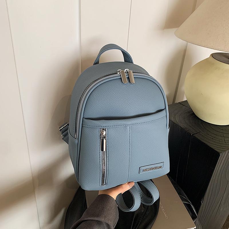 Mode Vielseitiger Pendlerrucksack Damen Neu Große Kapazität Schlicht Vielseitig Reise Kleiner Rucksack