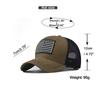 New  Fashion Cotton Men Women Tactical Fashion Baseball Cap Usa American Flag Outdoor Unisex Hip Hop Hats