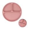 BPA Free Silicone Dining Plate Suction Design Toddler Training Tableware  Children Meals