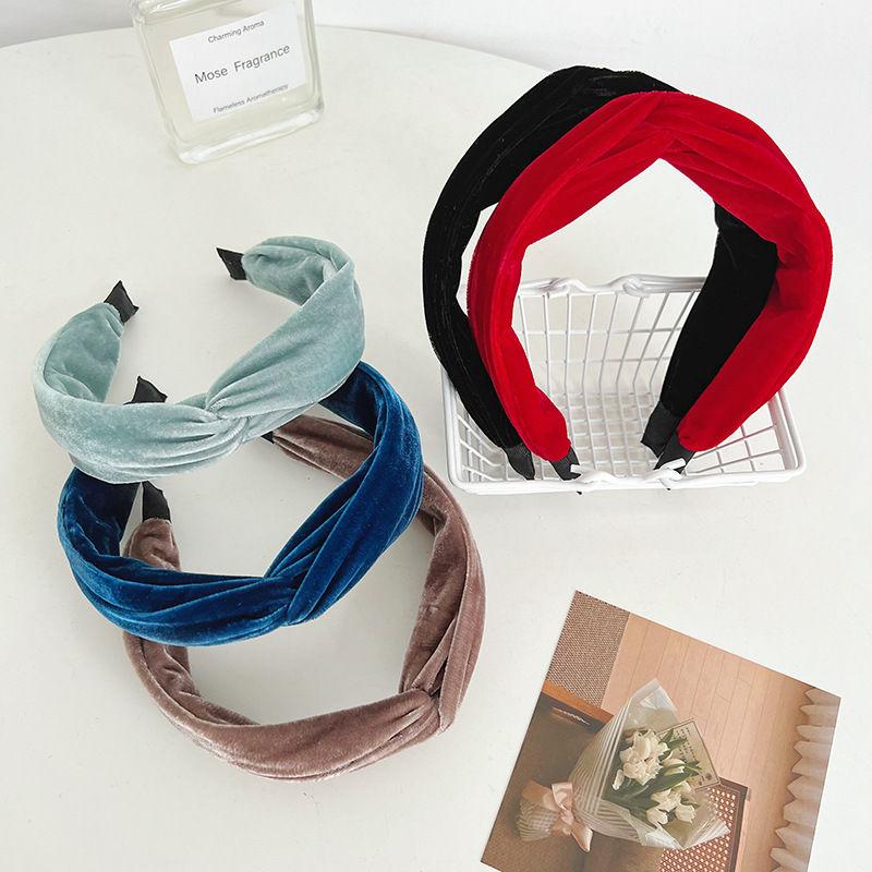 Velvet Fashion Headband Hair Tie Accessories