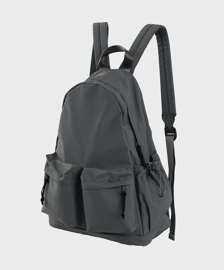 Beipril Daze Two-Pocket Backpack (Khaki Gray)