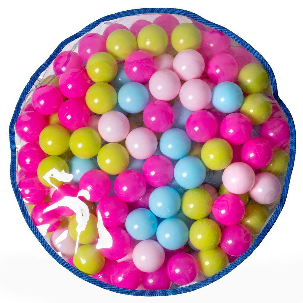 KADAX Children's Seat Pouf Balls Colored