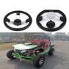 ATV 3Hole Steering Wheel Replacement Universal Suitable for Go Kart Steering Wheel Hardware with Cover Vehicle Accessories