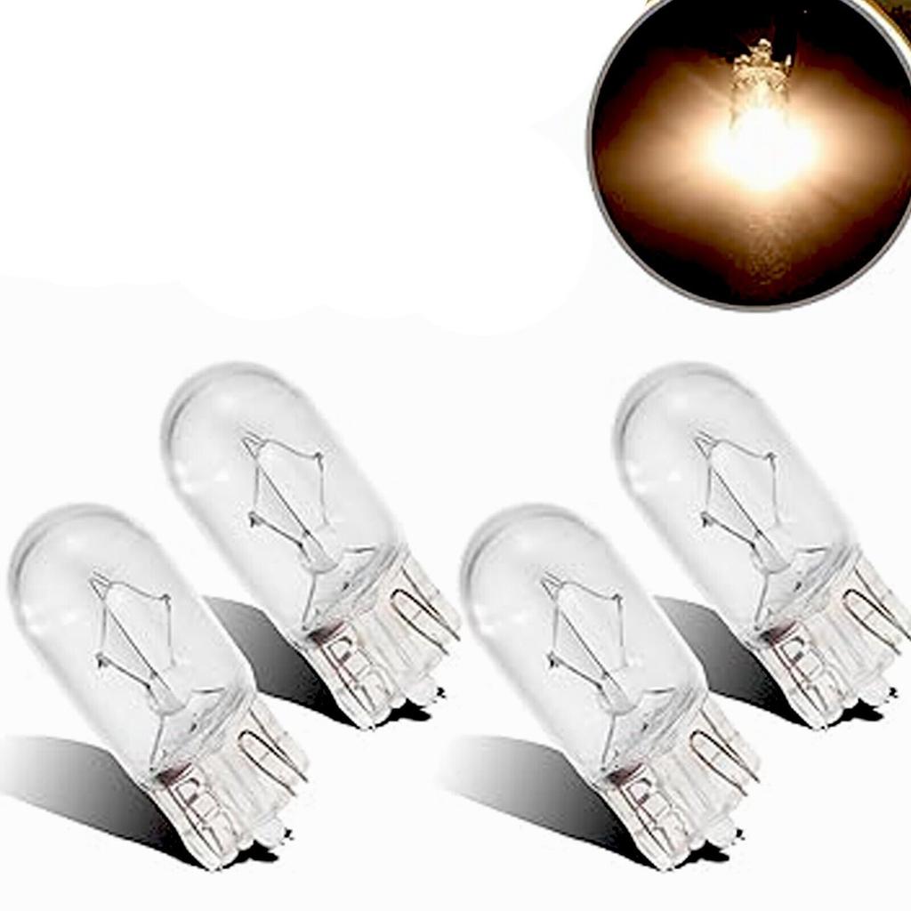 100PCS For T10 501 Bulbs 12v 5W Sidelight Capless Number Plate W5w Halogen Car Bulb Auto Parts