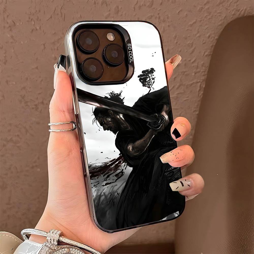 V-Vagabond phone case for iPhone 17 17Air 16 15 14 13 12 11 Pro Max Plus Colorful Silver