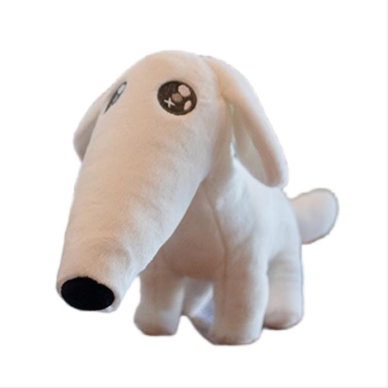 

Let Me Do It For You White Longnosed Dog Plush Toy Ins Cartoon 2540cm Doll 25cm