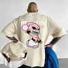2026 New Dragon Ball Anime Cotton T-shirt Summer New Majin Buu Printed Men's and Women's Street Hip Y2k Short Sleeves Classic