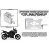 Fit For Bajaj Dominar "400 Spyro Rear Brake Oil Cap Silver"