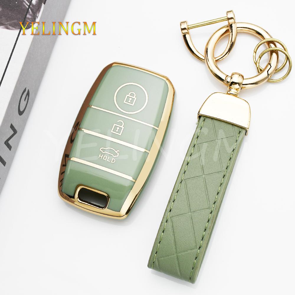 3 Button Case Tpu Car Key Bag Protective For Kia Optima Ceed Sorento Rio Rio5 Sportage R K3 Kx3 K4 K5 Ceed Cerato -