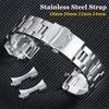 Seiko Citizeni käekella meeste rihmad Kaarjas ots Roostevabast terasest kellarihm 20mm 22mm Rihmad Kõrge kvaliteediga metallist kellarihm