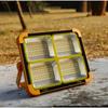 220 LED Portable LED Work Light USB Rechargeable Solar Work Lights COB Floodlight Magnetic Lantern Emergency Light