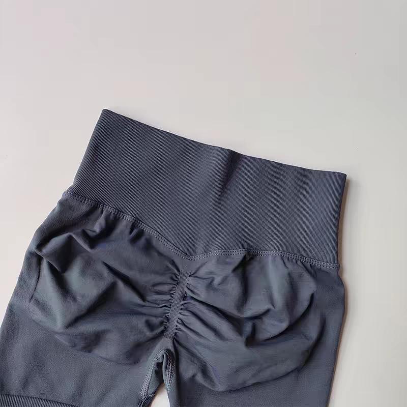 High Waist Tummy Control Slimming Peach Lift Sports Shorts - Quick-Dry Yoga & Running