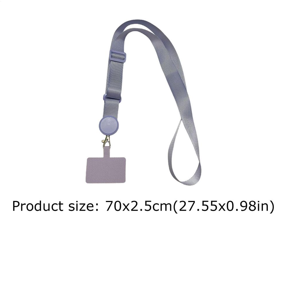 Crossbody Mobile Phone Lanyard Adjustable Anti-lost Phone Leashes Removable Phone nylon Case Strap Neck Phone Holder Other