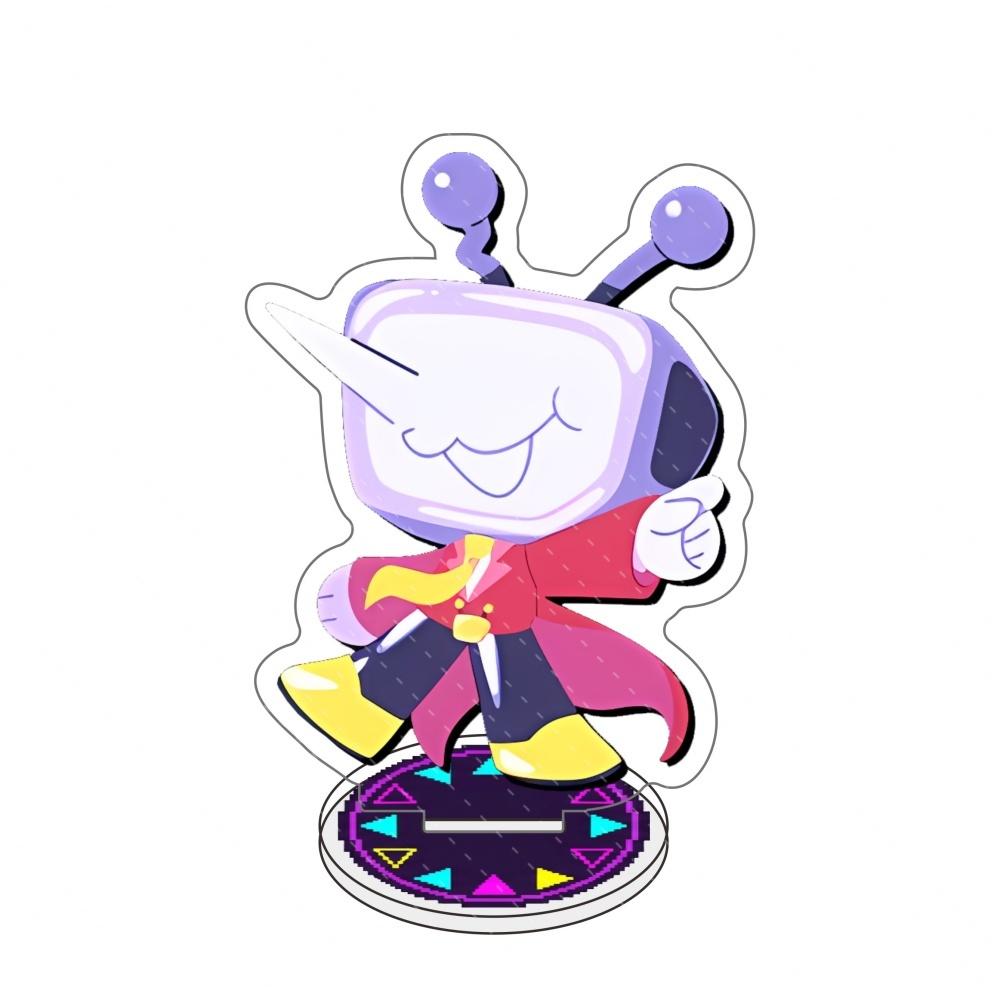 Game Deltarune Display Ralsei Kris Susie Spamton Angel Acrylic Stands Keyring for Undertale Figure Stande Fans Gaming Gamer Gift