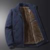 Men's Winter Lightweight Bomber Quilted Jackets Casual Windbreakers Thicken Full Zip Up Windproof Work Coats for Men Warm Fleece Lined Parka Jacket
