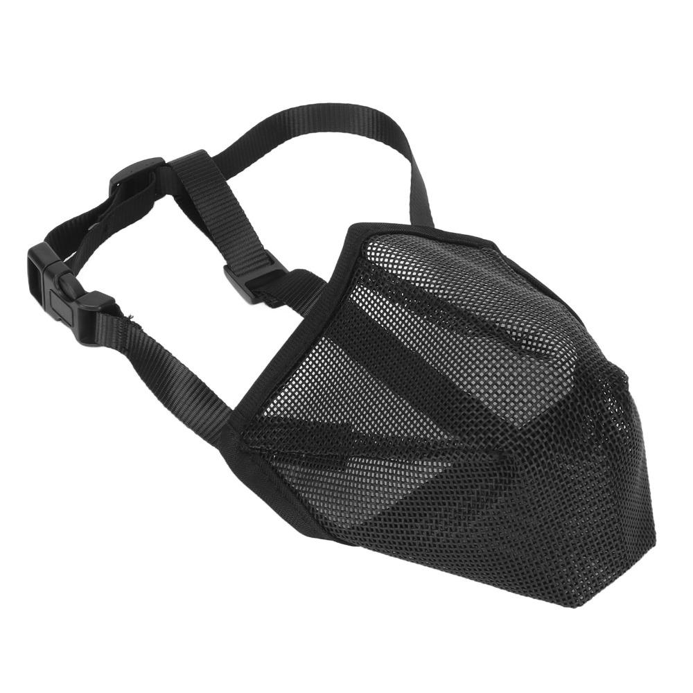 Grid Breathable Pet Mouth Cover Long Snout Fit Dog Bite Guard Pet Mouth Muzzle Anti Scavenging