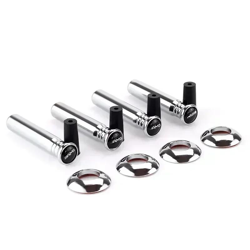 For Mercedes Benz Carbon Fiber Car Door Pin Lock Knob Pull Pins Cover for Mercedes Benz W203 W204 W205 W210 W211 W213 W212 Inter