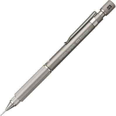 Platinum Füllfederhalter Mechanische Profi-Ausführung mit Bleistift, 171, 0,3 mm, Silber, Etui, MSDA-1500A#9-P