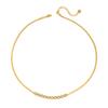 Elegant Colored Diamond Necklace Unique Gold Snake Chain For Women Stylish Jewelry Gift