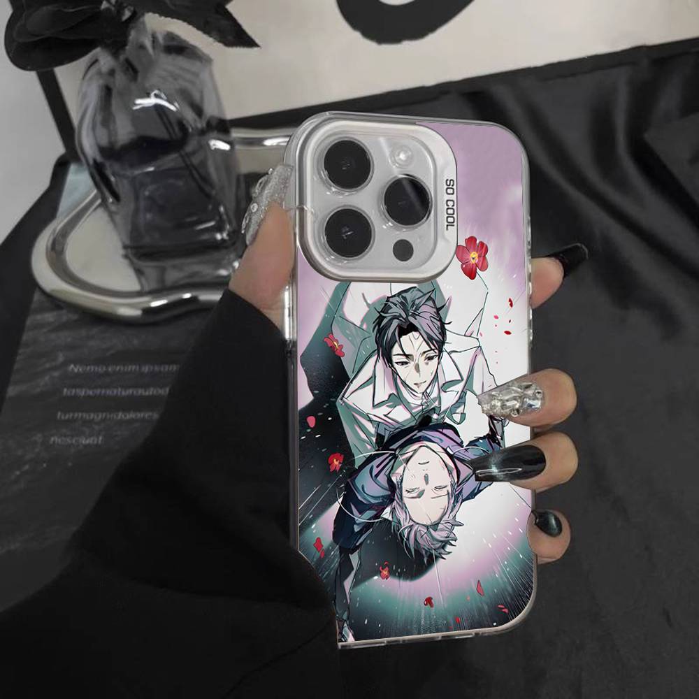A-Aliens Stage I-Ivans And T-Tills For iPhone 17,16,15,14,13,12,11,Mini,Pro,E,SE4,XS,MAX White Shockproof Candy Matte Cover