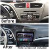 Car Radio Fascias Frame For Honda Civic 9 FK 2011-2017 an 9 Inch Stereo Panel Harness Power Cable Adapter Canbus Decoder
