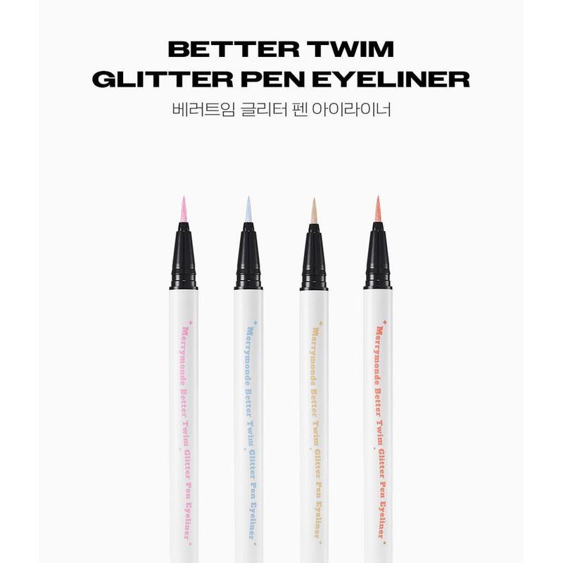 Merry Monde - Better Twim Glitter Pen Eyeliner - 4 Colors