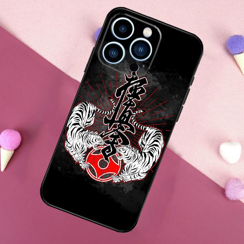 Oyama Kyokushin Karate Case For iPhone 16 Pro Max 11 12 13 Mini 14 15 Pro Max 16 Plus XR 16e Phone Back Cover
