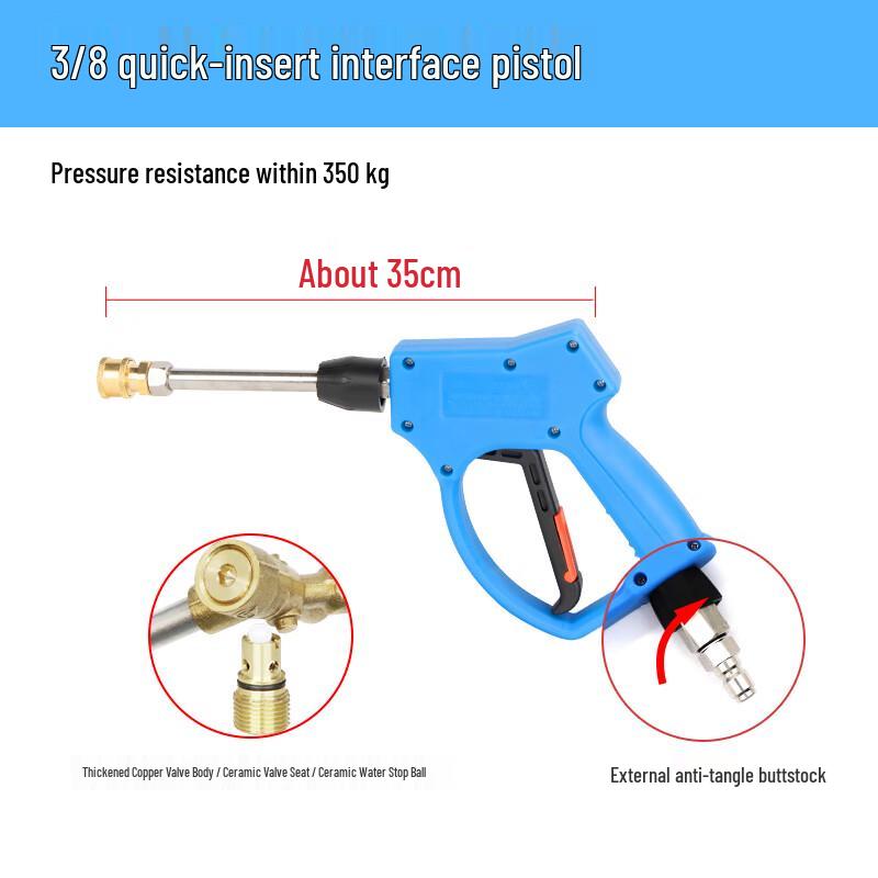 Ligoushi High-Pressure Washer Spray Gun Nozzle