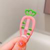 Neue Süße Karotte BB Haarspange Bonbonfarbe Dopamin Haarspange Geschenk Kopfschmuck Kinder