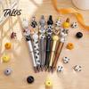 Pen Accessories Dog Themed Beadable Kit, DIY Crafting Set, with Cute Pet Craft Pens for Kids Wooden Beads Decor, Smooth Writing Pens, School