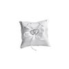 European Double Heart Ring Bearer Pillow Bowknot Ribbon Cushion  Home Wedding Bridal