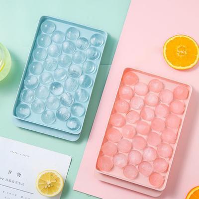 Ice Tray Reusable Kitchen Tools Easy To Demold Refrigerator Ice Sphere Tray Mold Practical DIY Food Grade