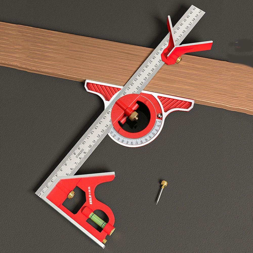 400/600mm Multi Combination Ruler 45° and 90° Angle Angle Protractor Tools Set  Measuring Tool