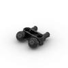 MOC 10PCS 90630 Pin Connector Building Blocks Kit Perpendicular 3L With 2 Pins Ball Bricks Particle Toys Children Birthday Gift