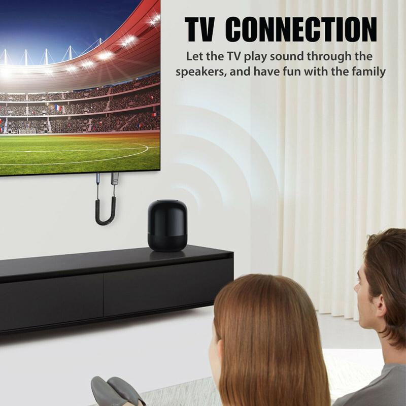 C11 Car Bluetooth-compatible 5.0 Transmitter Receiver Car Audio Aux Hands-free Call Two-in-one Audio