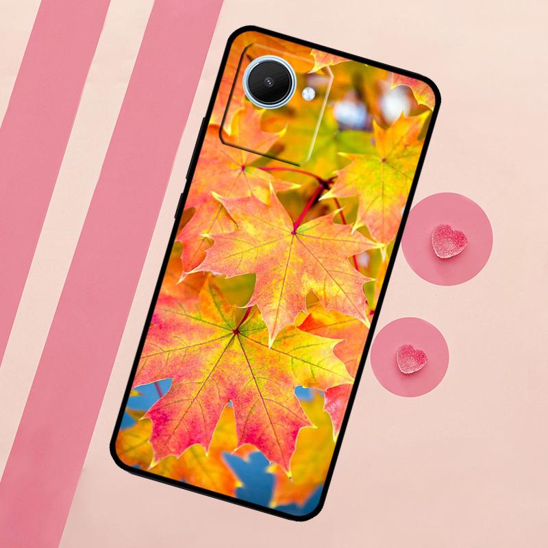 Colorful Leaves For Realme 15 10 11 12 13 14 Pro Plus C65 C67 C75 C63 C61 C55 C51 C53 C35 GT6 GT7 Pro Case