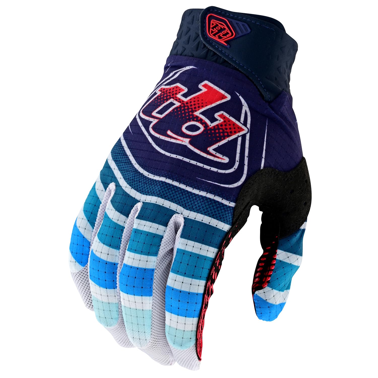 

Troy Lee Designs RS Taichi Motorcycle Wavez TDT081 Gloves, Navy/Red, Medium,