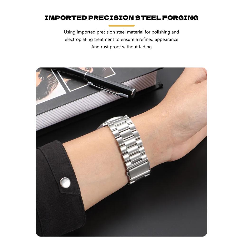 Geen Kieren Snel Passend RVS Bandje Voor Samsung Galaxy Watch 6 Classic 43 47mm Voor Galaxy 6 5 4 44 40mm 5 Pro 45mm Armband